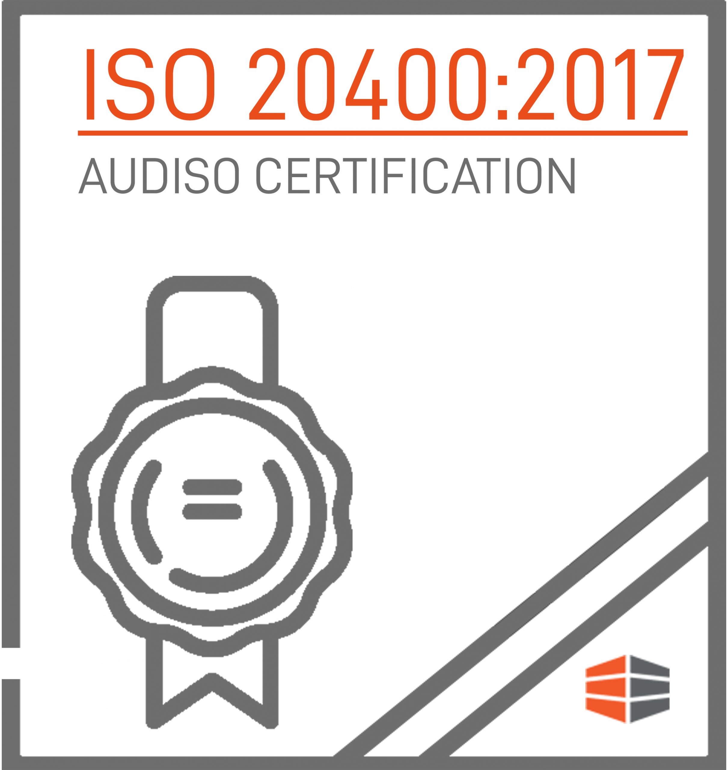 Certificazione ISO 20400:2017 Rilasciata da AUDISO CERTIFICATION