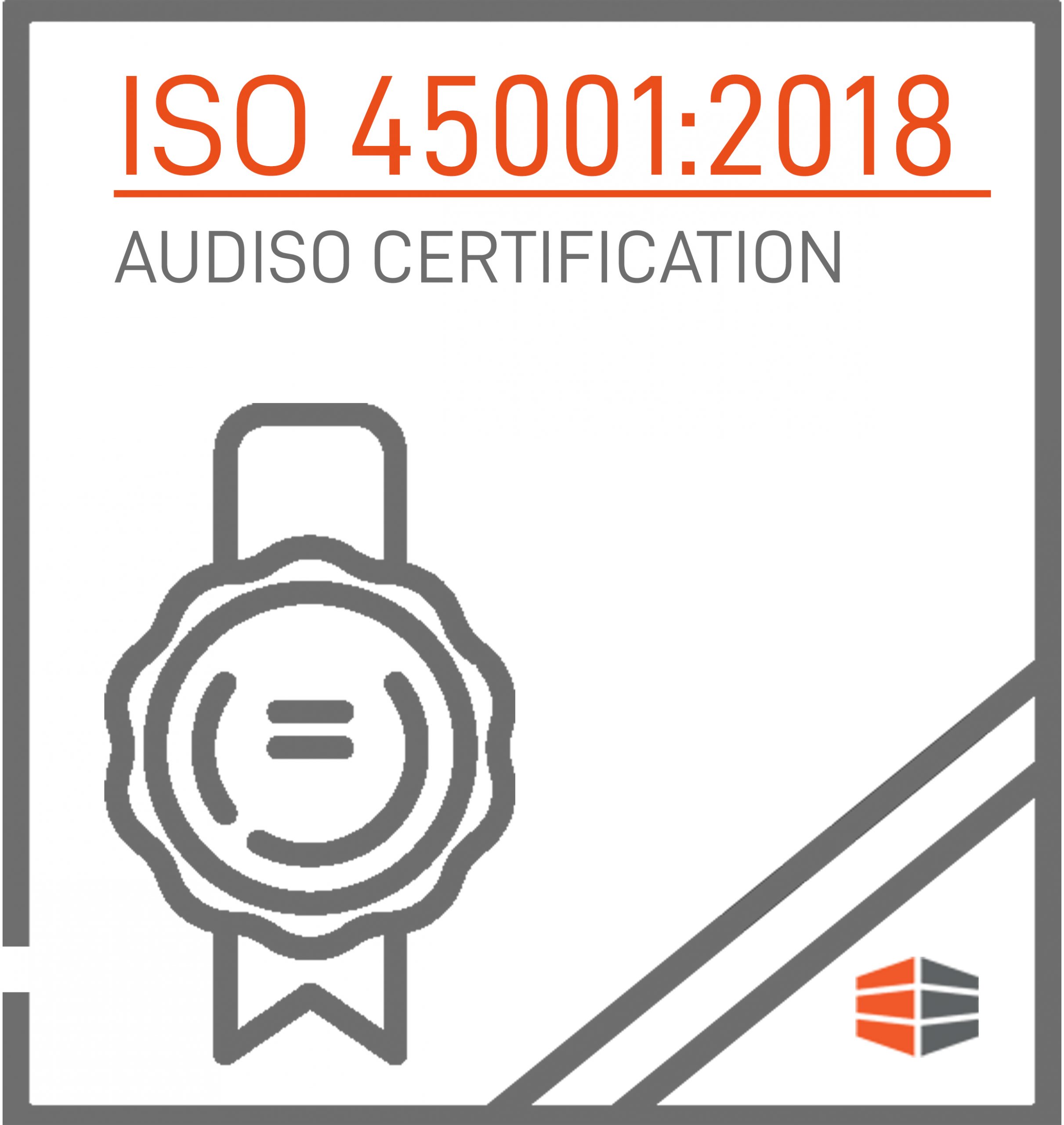 Certificazione  ISO 45001:2018 Rilasciata da AUDISO CERTIFICATION